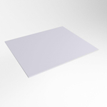 Mondiaz TOP 51 Plan sous vasque - 40x51x0.9cm - compatible comme plan de meuble - solid surface - Cale SW1020171