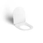 Clou Hammock toiletzitting - 36.8x43.5cm - d-vorm - softclose - quick release - mat wit SW489927