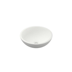 INK Jazz small waskom - 33x12cm - 0 kraangaten - polystone wit mat SW68570