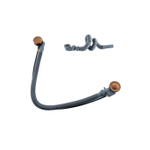 Fortifura Calvi Badafvoercombinatie - draaibediening - geschikt voor bodemdikte 10-20mm - geborsteld koper SW1381762