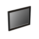 Forzalaqua Reno 2.0 spiegel 59.5x50cm Rechthoek zonder verlichting met frame Massief Eiken Black oiled SW492668