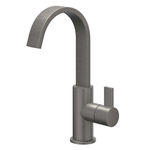 IVY Pact Mitigeur de lavabo - à poser - bec cascade orientable - coldstart - metal black brossé PVD SW1030806