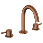 Crosswater MPRO Mitigeur lavabo encastrable - bec 13.5cm - Bronze brossé SW928024