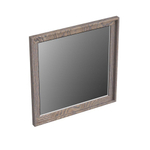 Forzalaqua reno 2.0 miroir 50x2x50cm chêne gris argenté SW492656