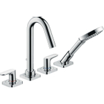AXOR Citterio partie apparente ensemble de rebord de baignoire 4 trous avec rosace chrome 0450507