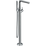 Hansgrohe Talis S Staande badkraan - voor vloerbevestiging m garnituur - hoogglans chroom SW31791