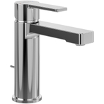 Villeroy & Boch Architectura 1 greeps wastafelkraan - met waste - hoogglans chroom SW974126