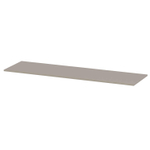 INK Topdeck Wastafelblad - 160x45x2cm - tbv onderkast - MDF lak - Kasjmier grijs mat SW798135