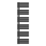 Belrad Handdoekradiator - links - aansluiting/comb - 1800X500mm- Zwart SW1152686