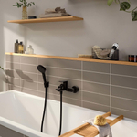 Hansgrohe Rebris E inbouw badmengkraan mat zwart SW1567363