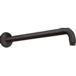 Hansgrohe bras de douche avec rotule g1/2 39cm 90 degrés avec rosace noir mat SW492798