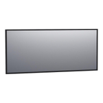 BRAUER Silhouette Miroir 160x70cm noir aluminium SW228066