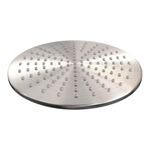 BRAUER Brushed Edition ensemble de douche pluie encastré – douche de tête Ø 30 cm – bras mural droit 39.4 cm – douchette bâton SW925474