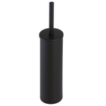 Geesa Nemox Toiletborstel Black Closetborstelgarnituur wandmontage - zwarte borstelkop - zwart SW104298