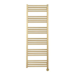 Crosswater MPRO Radiateur sèche-serviettes électrique - 140x50cm - 600 Watt - laiton brossé (or) SW670266