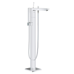 GROHE Eurocube Joy Freestander badkraan met omstel met douchehouder met handdouche en doucheslang 125cm chroom SW108051