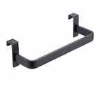 Saniclass Chaci porte-serviettes - 36,6x8x6,5cm - universel - noir mat SW762017