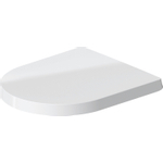 Duravit Me by starck WC-zitting - 43.8x37.4x5.1cm - compact - met softclose - met quickrelease - kunststof - afneembaar - wit glanzend 0293438