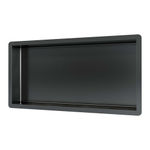 Brauer Gunmetal Edition Niche encastrable - 60x30cm - PVD - gunmetal brossé SW715996