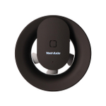 Vent-Axia Svara Ventilateur de salle de bain avec programme horaire, détection d'humidité et capteur de lumière 110 m3/h contrôlé par application Noir Mat SW722430