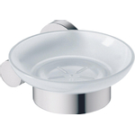 Duravit D-code Zeephouder - glas rechts - hoogglans chroom GA49406