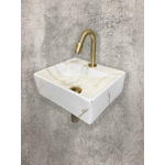 Wiesbaden Leto Pack lave-mains One Pack 33.5x29cm Carrara SW539018