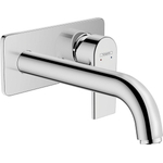 Hansgrohe Vernis Shape Ensemble de finition pour mitigeur lavabo encastré 1 levier Chrome SW651511