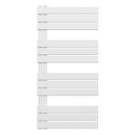 Belrad Handdoekradiator - links - aansluiting/comb - 1600X500mm- Wit SW1152674
