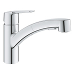 GROHE Start Robinet de cuisine - bec pivotant/extractible - chrome SW863403