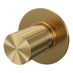 BRAUER Stripe Robinet d'arrêt encastré - pièces d'encastrement et de finition - or brossé PVD SW1434818