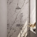 BRAUER Chrome Edition Douche de pluie thermostatique encastrée - boutons-poussoirs - SET 62 - pomme de douche 30cm - bras mural droit - douchette barre - flexible de douche - barre de douche intégrée - chrome SW925549