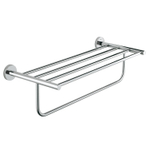 GROHE Bau Cosmopolitan Portant serviette avec plateau 51cm chrome SW74541