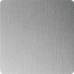 Villeroy & Boch Accessoires Couvercle de bonde 12.8x12.8x6cm - en acier inoxydable brossé sans antidérapant pure metal SW392289