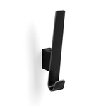 Zack Akes patère noire inox SW538599