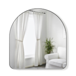 Miroir Umbra Hubba 87x3x92cm miroir arc Métallique titane SW719987