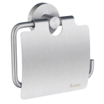 Smedbo Home Porte-papier toilette avec abattant HS3414 chrome mat SW12181