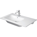 Duravit Me by starck lavabo-meuble gauche sans trou de robinet 83 x 49 cm blanc SW228005