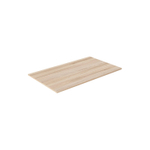 Saniclass Tops Plan de travail - 80x1.5x46cm - hêtre SW910983