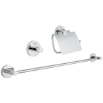 GROHE Essentials ensemble d'accessoires 3 en 1 chrome 0438151