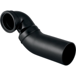 Geberit PE Wandclosetbocht - lengte 29cm - Polyetheen - zwart SW116539