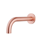 Wiesbaden Caral Baduitloop rond - 20cm 1/2" - geborsteld koper SW373456