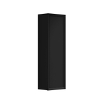 Adema Prime Core Armoire colonne - 120x34.5x27cm - 1 porte - MDF - Noir mat SW892692