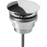 Villeroy & Boch Toebehoren niet afsluitbaar ventiel - 32mm - hoogglans chroom SW68888