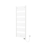 Plieger Elba Electrical Elektrische Designradiator - 170.2x60cm - met thermostaat - 900w - wit SW1027763