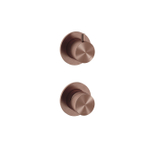 Hotbath Archie Inbouw mengkraan met 2-weg omstel BCP Geborsteld Koper PVD SW798904