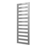 Plieger Bellezza EL elektrische radiator - Nexus zonder thermostaat - 177.5x60cm - 1000 watt - zilver metallic SW796529