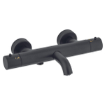 Go By Van Marcke Nero Robinet de baignoire - 28cm - mitigeur thermostatique - apparent - noir mat SW369965