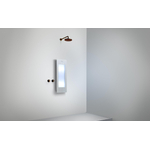 Sunshower Round Small Plus infrarood en UV licht opbouw incl. wandbeugel 95x33x12cm White SW769441
