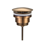 Wiesbaden UniMatch bouchon de vidange ouverte 5/4'' cuivre bronze brossé PVD SW972115