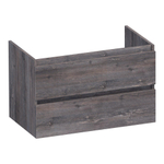 BRAUER Joy wastafelonderkast 80 2 softclose lades - greeploos - 1 sifon uitsparing - Driftwood SW1201179